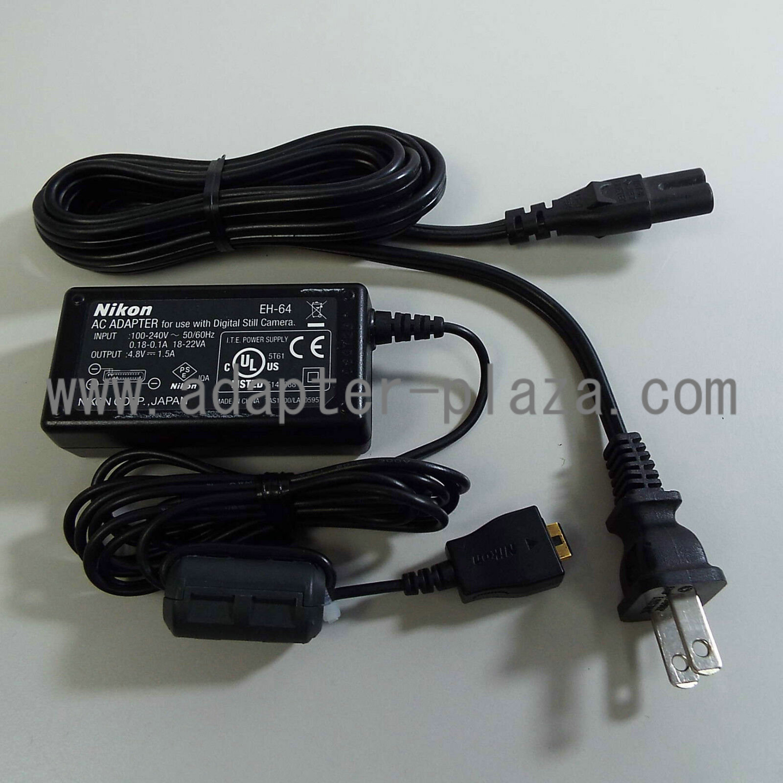 *Brand NEW* NIKON EH-64 4.8V 1.5A AC DC Adapter POWER SUPPLY - Click Image to Close